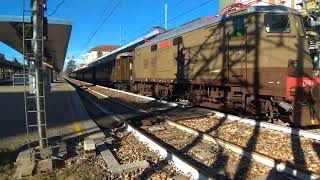 ultimo video 2023strenna 2023 in partenza da Saronno con fischio del treno [upl. by Ariamo]