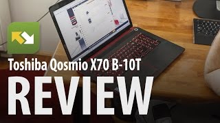 Review  Toshiba Qosmio X70B10T [upl. by Swane]