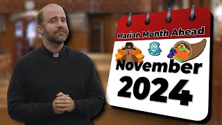 The Marian Fathers Schedule for November 2024 [upl. by Naletak]