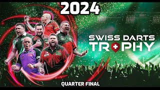 2024 Swiss Darts Trophy Humphries v Rock [upl. by Dranoel]