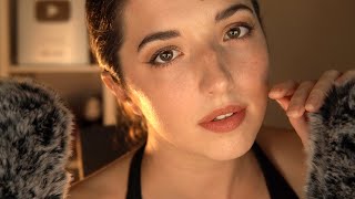 ASMR Positive Affirmations amp Fuzzy Mics [upl. by Naliorf]