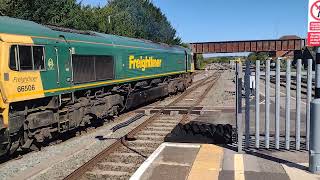 here is a Freightliner class 66506 for Oxford Banbury road from Whatley quarry [upl. by Berenice277]