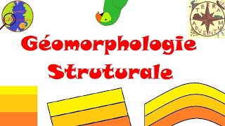 Géomorphologie structurale Minute géologique 40 [upl. by Navar740]