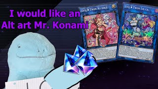 【YuGiOh Master Duel】I am Once Again Asking For Evil Twin Alt Arts Mr Konami [upl. by Sucramraj]