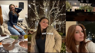 uni vlog ❄️  last week of classes ceramics amp quotstudyingquot [upl. by Adriell]