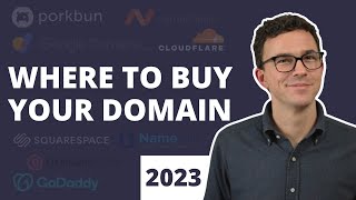 Where to Buy a Domain Best Domain Name Registrars 2023 [upl. by Valerlan91]