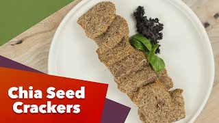 Keto Chia Seed Crackers Recipe [upl. by Janos]