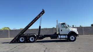 2005 International 7600 Amrep AMRO H 22 Roll Off Garbage Truck for Sale [upl. by Burrton]