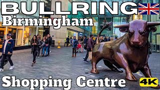 BULLRING Shopping Centre FULL TOUR 4K Birmingham England UNITED KINDOM [upl. by Nahtan622]