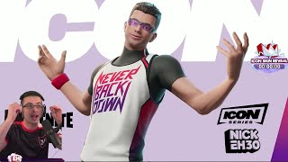 Nick Eh 30 Reveals His ICON SKIN amp His NEW SONG [upl. by Sorilda620]