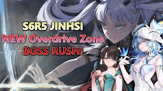 COMPLETE S6R5 JINHSI TEAM S0 Zhezhi amp S0 Shorekeeper  NEW v13 OVERDRIVE ZONE BOSS STAGES CLEAR [upl. by Arch]