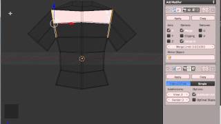 Adding a Crease to a Mesh in Blender [upl. by Hefter]