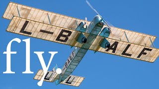 Farman F60 Goliaths Show Stopping Flight in Geneseo [upl. by Novy500]