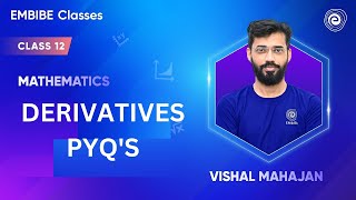 Derivatives PYQs  Class 12 Board Exams 2025  VISHAL MAHAJAN [upl. by Olraced525]