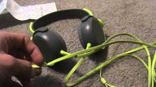 Sony MDRXB400 extra bass low freq headphones [upl. by Anelrahc]