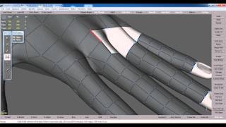 Tutorial Retopología de una mano en Topogun [upl. by Araz]