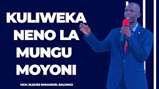 KULIWEKA NENO LA MUNGU MOYONI [upl. by Attenweiler]