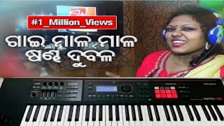 GAI MALA MALA SANDHA DURBALA  VIRAL SONG  ITISHREE DAS  MUSIC MANAS  LAKSHMAN 🎹🎵🎶🙏 [upl. by Iclehc73]