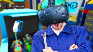 FIXER UPPER  Job Simulator 3 HTC Vive Virtual Reality [upl. by Rafferty]