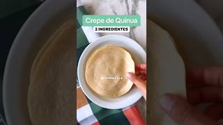 RECETA FÁCIL CREPÉ DE QUINUA [upl. by Lhadnek]