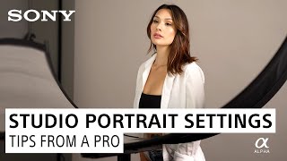 Studio Portrait Settings from a Pro [upl. by Teodoor405]