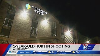 Whitestown police 1yearold accidentally shot at hotel [upl. by Hcaz]