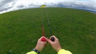 How to fly a power kite [upl. by Nnyltiac]