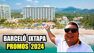 🔵 BARCELÒ IXTAPA 2024 🏝️ El mejor de ixtapa   🤔 Reserva ya [upl. by Lynnet94]