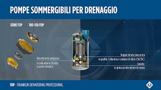 Pompe sommergibili per drenaggio FDP Franklin Dewatering Professional [upl. by Schaffel]