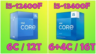 Battle Intel Core i5 13400F vs 12400F [upl. by Synn]