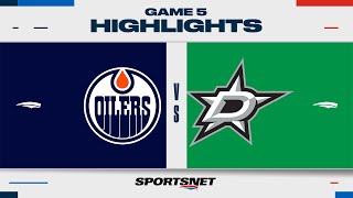 NHL Game 5 Highlights  Oilers vs Stars  May 31 2024 [upl. by Richey63]