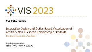 Interactive Design and OpticsBased Visualization of Arbitrary NonEuclidean Kaleidoscopic Orbifold [upl. by Eidlog]