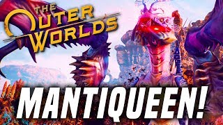 THE OUTER WORLDS MANTIQUEEN BOSS FIGHT Gameplay Walkthrough Part 12 FULL GAME PS4 PRO [upl. by Feingold832]