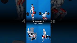 Lower body workout gym exercise workout GymFit177 [upl. by Luana]