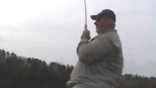 Bass fishing on Lake Wononscopomuc in Lakeville CT [upl. by Glynn]