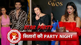 Sushmita Sen Rakul Preet Singh Karan Kundrra at Lakshmi Manchus birthday bash  SBB Xtra [upl. by Gnuhp]