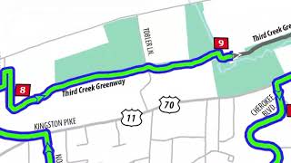 A look at the Covenant Health Knoxville Marathon course [upl. by Aihsilef]