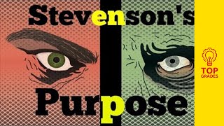 Stevensons Purpose in Jekyll and Hyde To Expose Hypocrisy and Duality of Londoners [upl. by Moule]