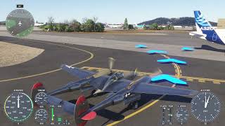 MSFS 2024  Testing the P38 Spitfire and F4F4 [upl. by Akceber]