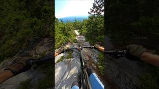 Borderline unrideable steep tech in the mountains clears my mind every time mtb bikethewhites [upl. by Jacinto]