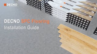 SPC Click Vinyl Flooring Installation Guide [upl. by Edrick427]