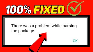 there was a problem while parsing the package parsing package while installing app  parsing error [upl. by Chi]