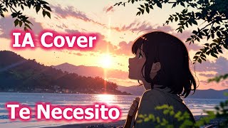 AIglint Amaral – Te Necesito IA Cover [upl. by Edorej]