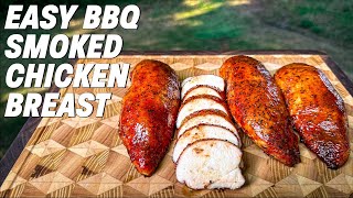 This Is My FAVORITE BBQ Smoked Chicken Breast Recipe  Ash Kickin BBQ [upl. by Hanschen164]