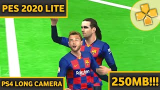 EFootball PES 2020 Lite  Long PS4 Camera  New Updated Transfers amp Faces  HD Graphics [upl. by Wolf]