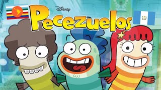 Fish Hooks Theme song  Spanish Latin America   Pecezuelos Intro LATAM  TeleOnce Guatemala Airing [upl. by Noyek]