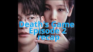 eng  Deaths game  Episode 2  recap review kdrama deathgame review4272 seoinguk [upl. by Akinar]