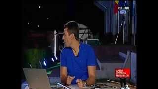 Mircea Badea ameninta si injura un biciclist trecator  15082014 [upl. by Uzzial]