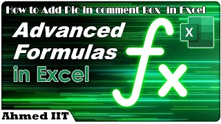 Inserting a Picture Near a Comment Box Fixed in Excel [upl. by Liggitt]