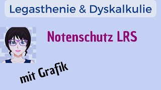 Legasthenie und Dyskalkulie Notenschutz LRS [upl. by Merline974]